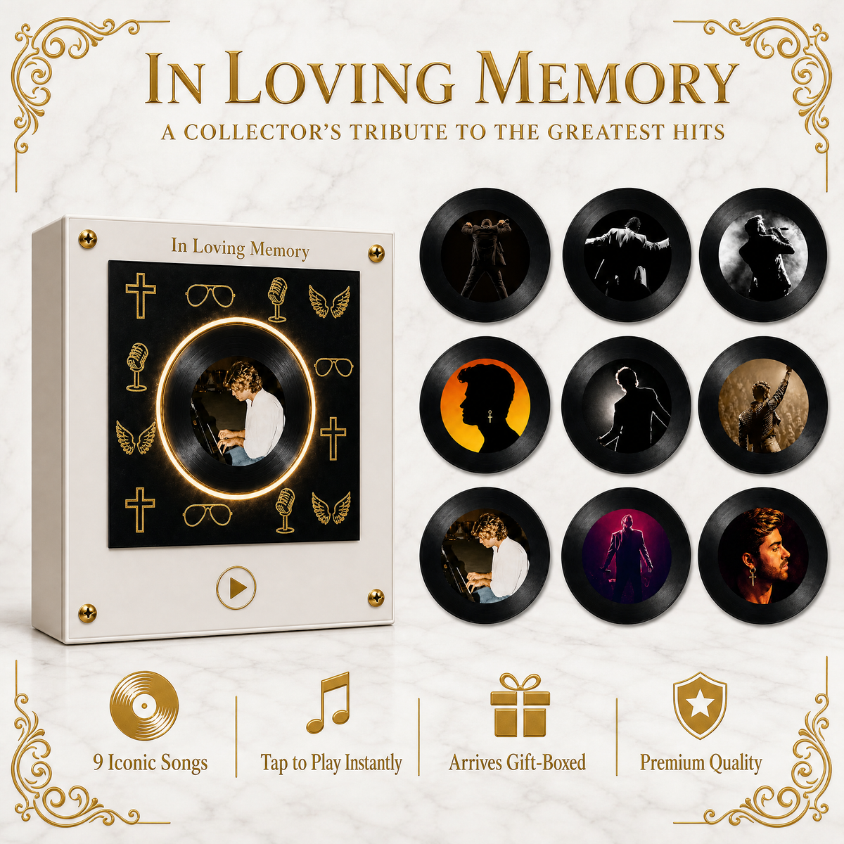 WHAM! Memorial — Vinyl Song Box
